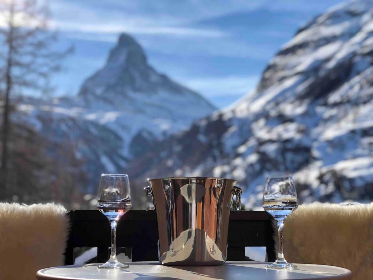 Apartment With Beautiful Views In Zermatt Exterior photo
