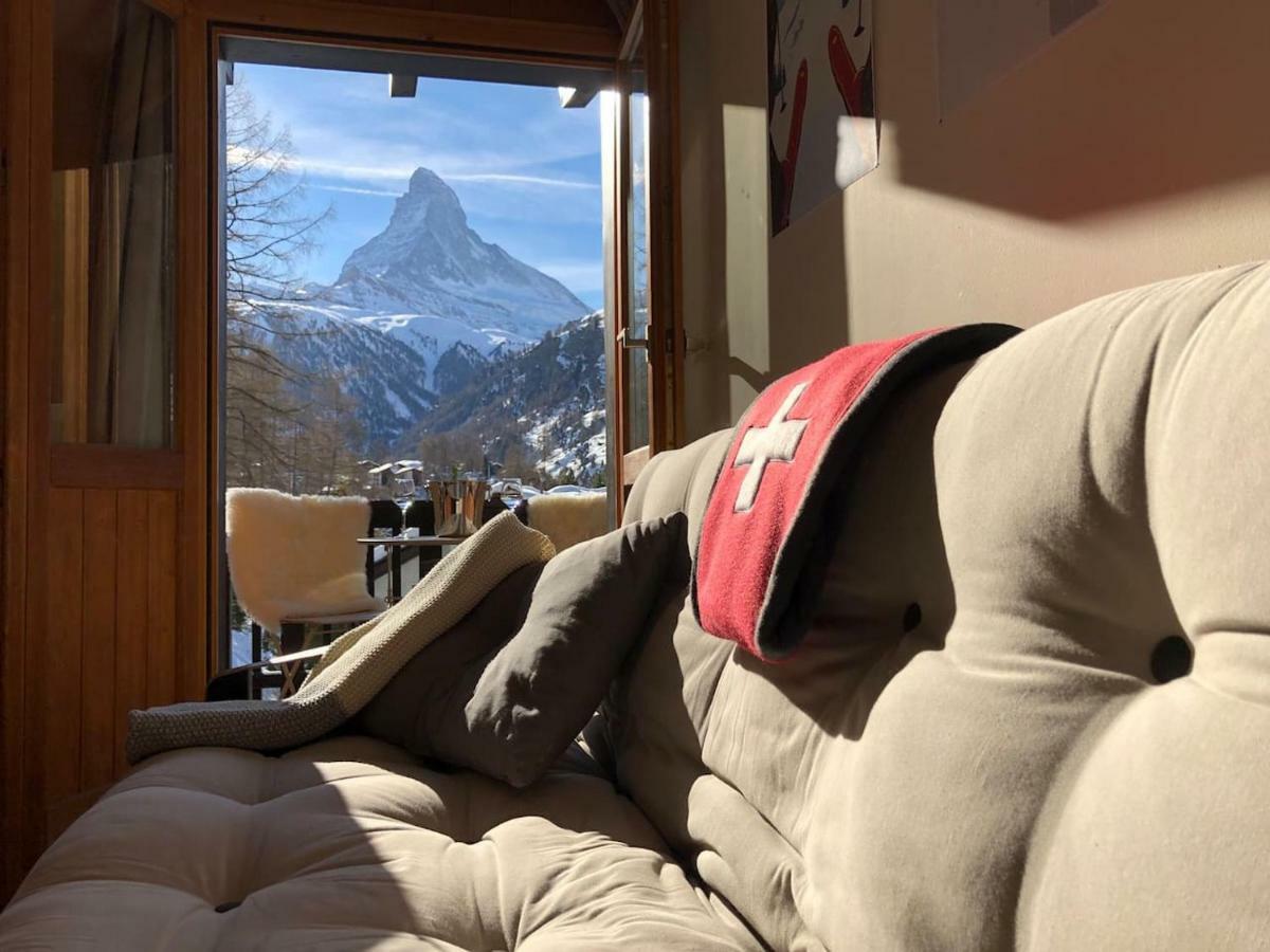 Apartment With Beautiful Views In Zermatt Exterior photo