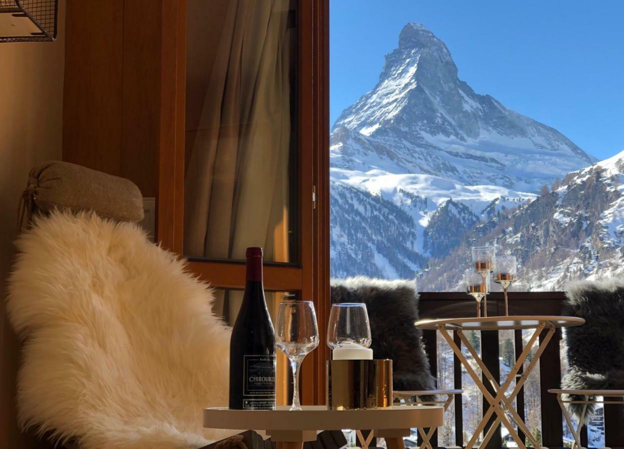 Apartment With Beautiful Views In Zermatt Exterior photo